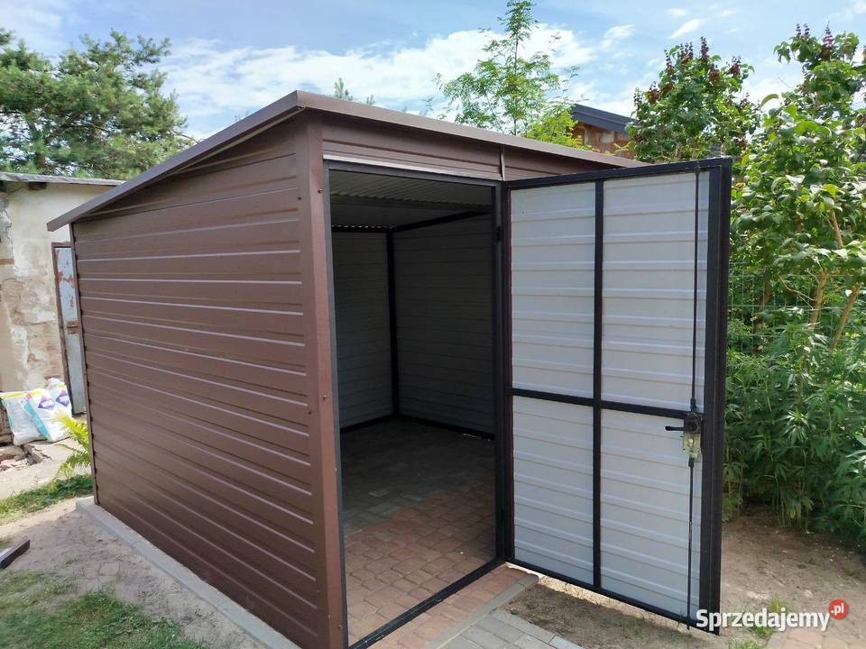 Garaż Blaszany Wiatka OgrodowaSchowek na podlaskie Suwałki