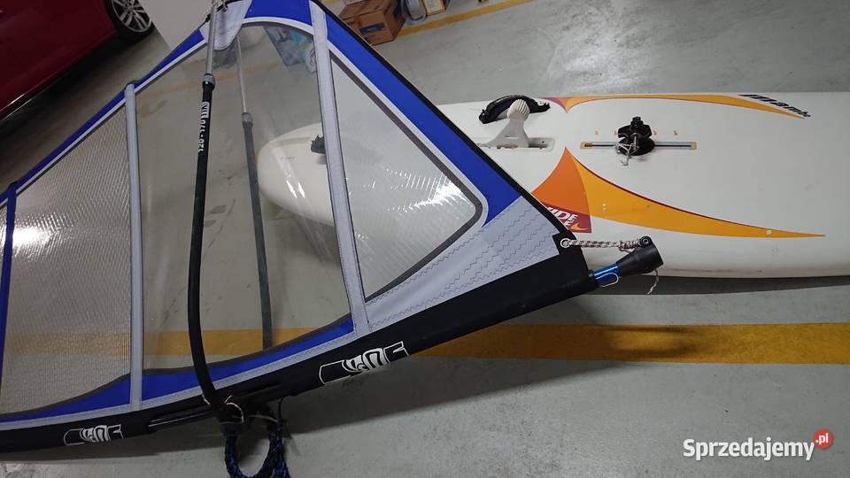 Deska windsurfing żagiel Pływanie Władysławowo