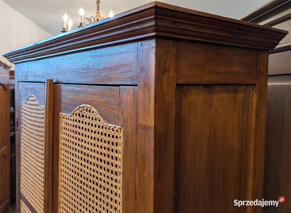 Szafabieliźniarka kolonialna rattan szer 98 Dąbrowa Górnicza