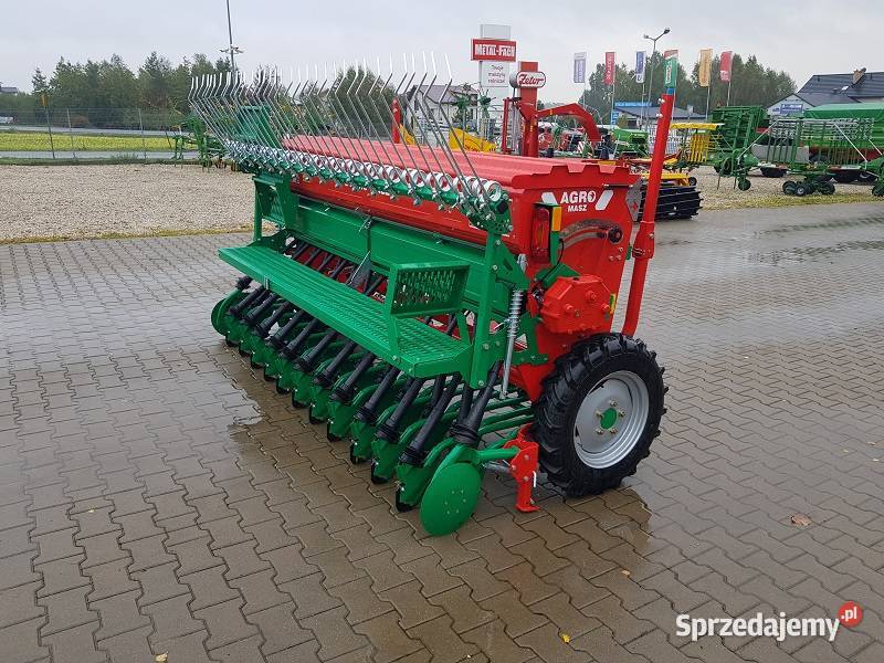 Siewnik zbożowy Agro masz różne szerokości 25m nieuszkodzony wielkopolskie