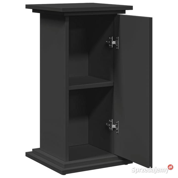 vidaXL Piedestał ze schowkiem czarny 31x30x60 mazowieckie