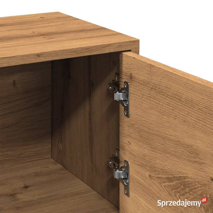 Szafka TV dąb artisan 102x30x375 materiał Warszawa