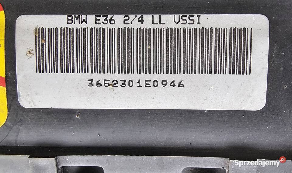 bmw e36 328i 97 poduszki Aibag 3 Książenice