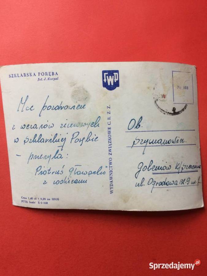 2658 Widokówka Szklarska Poręba zachodniopomorskie Szczecin