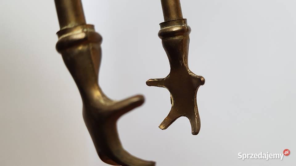 Stary mosiężny zestaw kominkowy mosiądz Pozostałe sprzedam