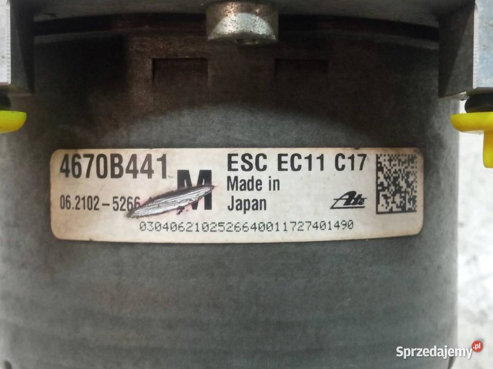 POMPA ABS 4670B441 0621984663 Mitsubishi ASX I