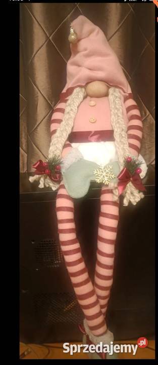 Świąteczny skrzat handmade Lublin