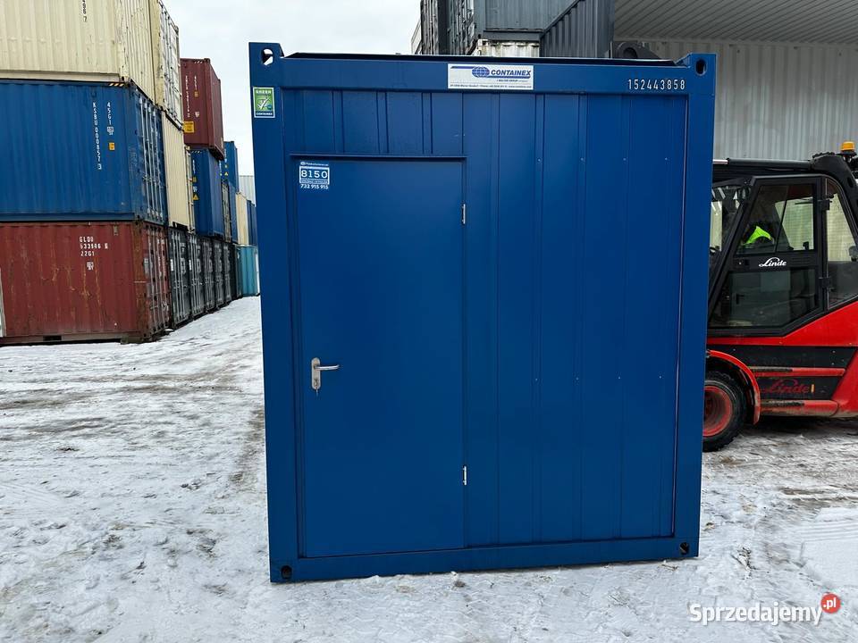 KONTENER BIUROWY SOCJALNY CONTAINEX 256 NOWY Wrocław sprzedam