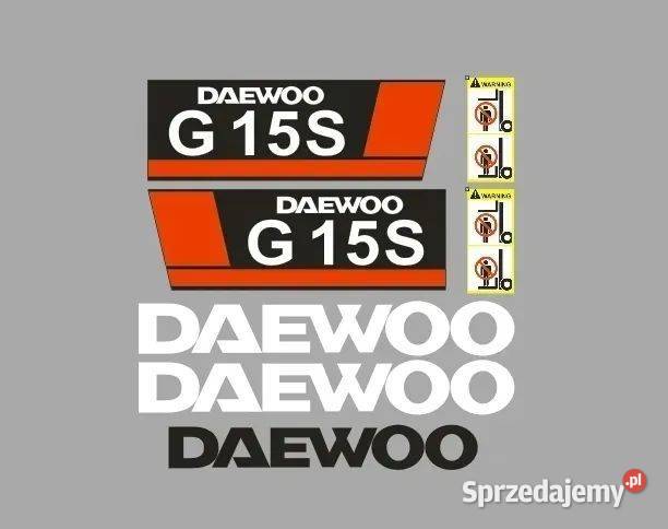 Naklejki oklejenie DAEWOO G15S Zamiennik Janików