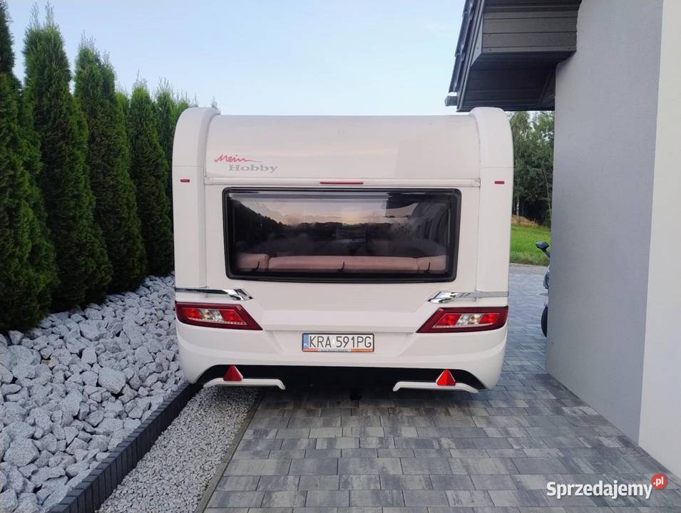 DOM NA KÓŁKACH PRZYCZEPA HOBBY PRESTIGE VIP 7 Hobby małopolskie