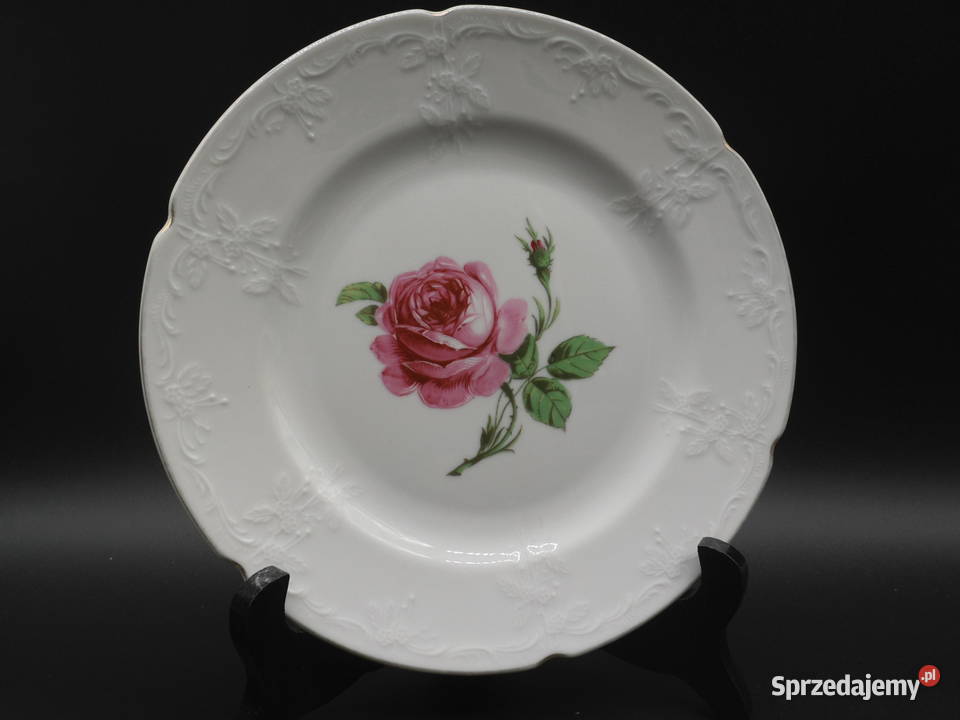 Talerz deserowy Kaiser róża Raszków