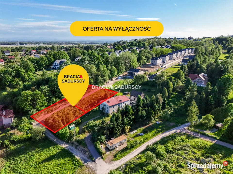 Sprzedaż działki 1464m2 Balice Pod Lasem