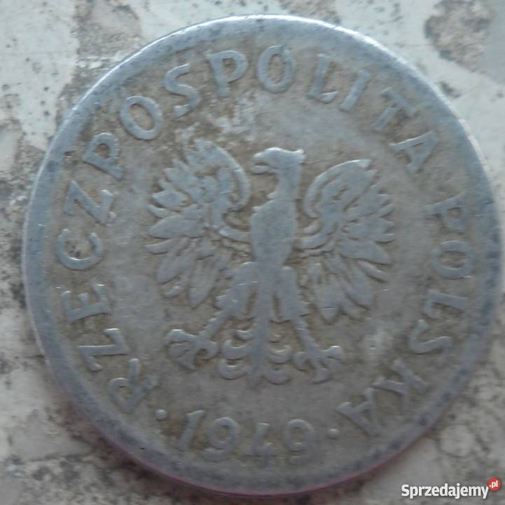 POLSKA50 GROSZY1949 r bzAL Legionowo