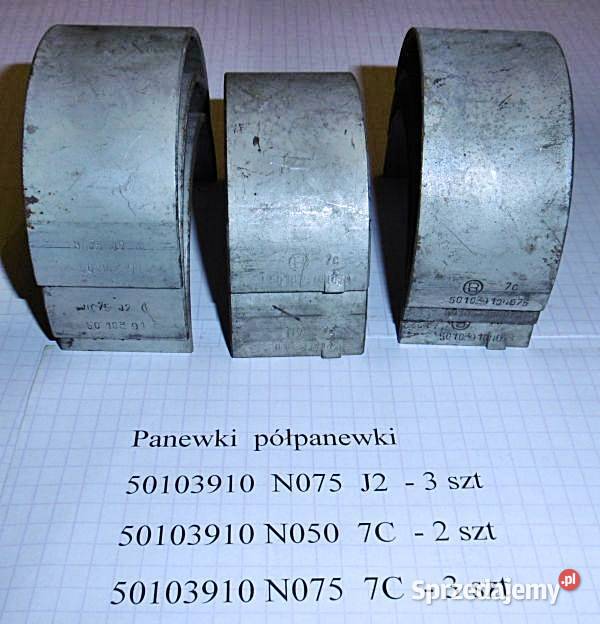 Półpanewki panewki korbowodowe ciągnik Ursus ES Ostrów Wielkopolski