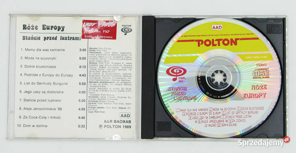 CD Róże Europy Stańcie przed lustrami