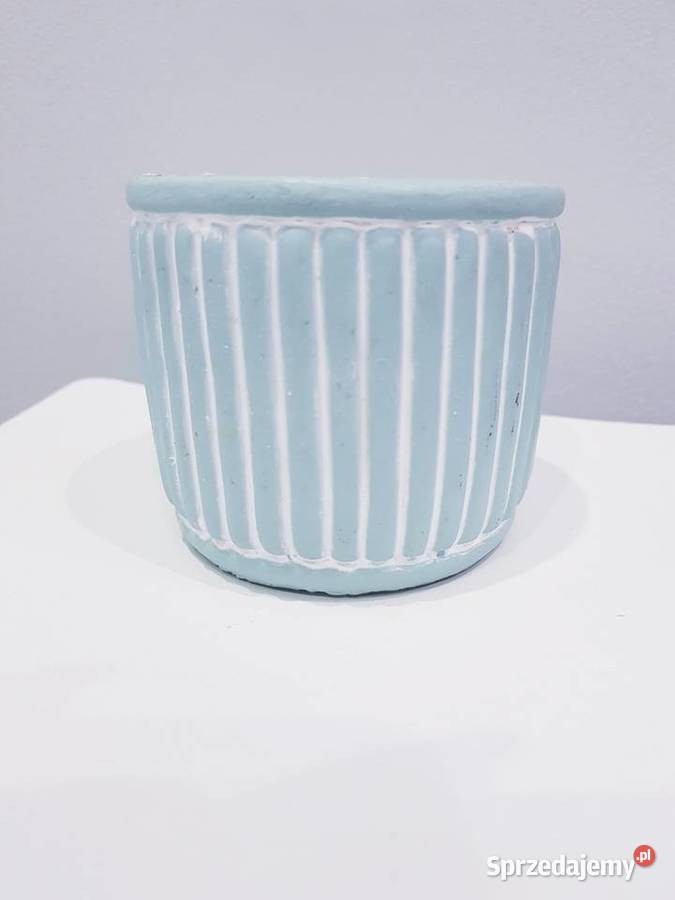 Ceramiczna osłonka na doniczkę sukulenta Dąbrowa Górnicza