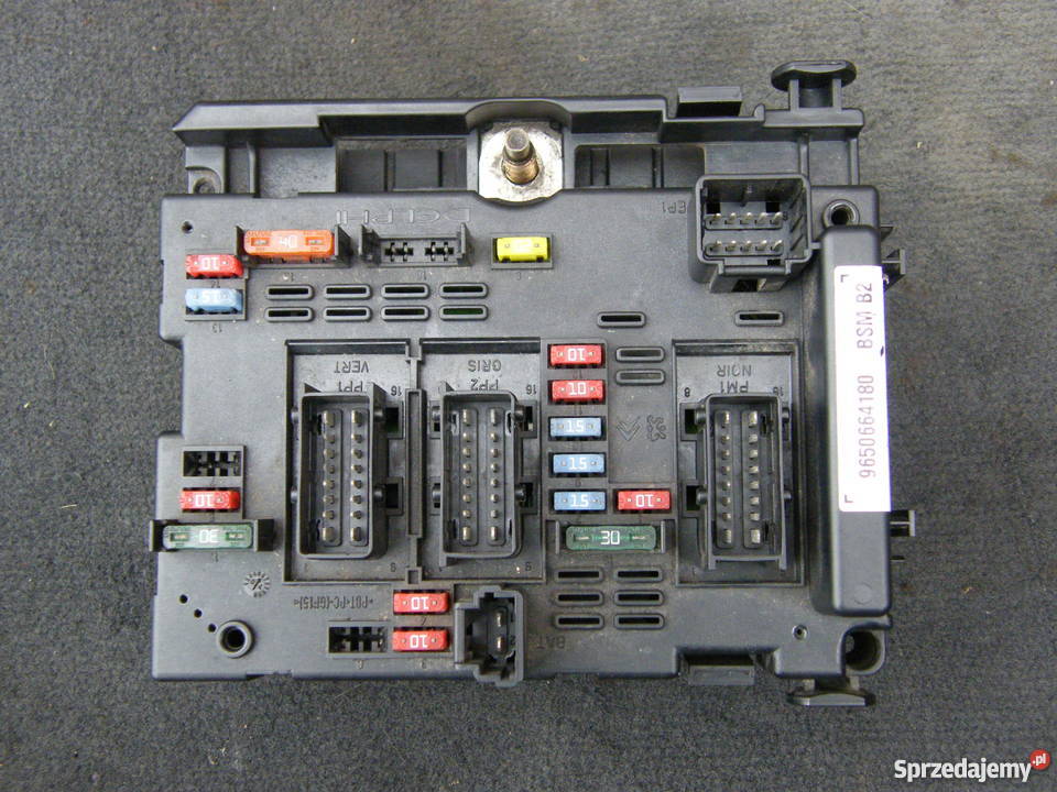 SKRZYNKA MODUŁ BSM B2 DELPHI 9650664180 PEUGEOT Wola Batorska