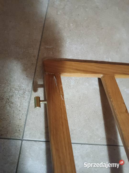 Drzwiczki furtka schody dzieci drewniane Lwówek