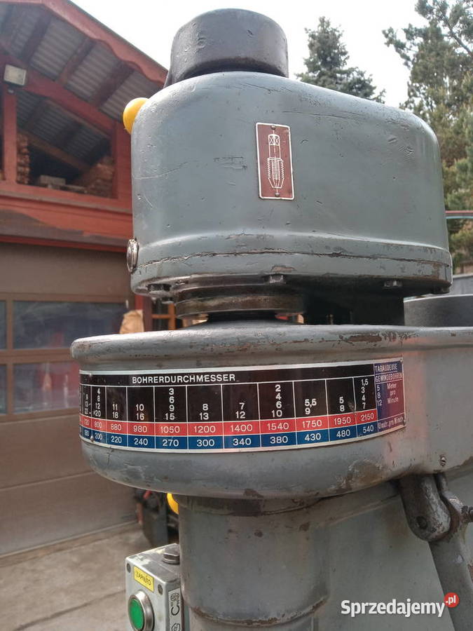 Wiertarka kolumnowa kadlubowa Żywiec