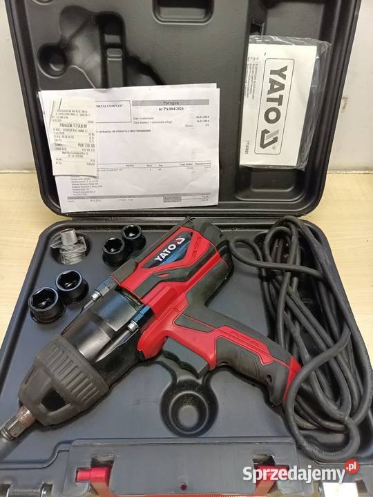 Klucz udarowy Yato na gwarancji Cięcina