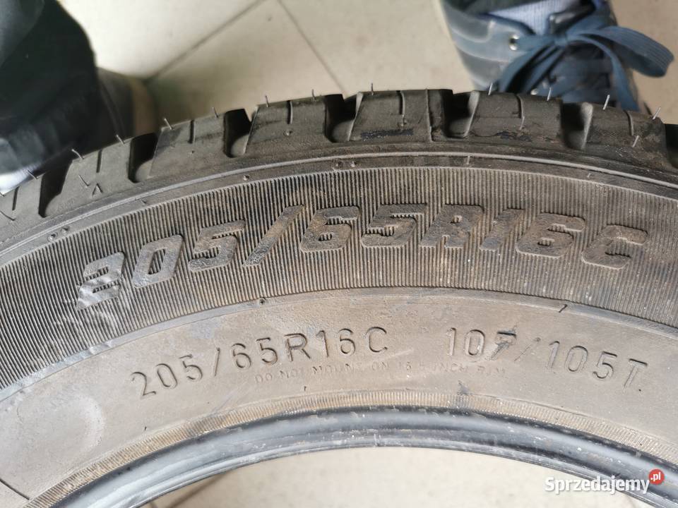 Opona letnia 20565 R16C GOODYEAR CARGO G26 205 Samochodowe Lubicz Górny sprzedam