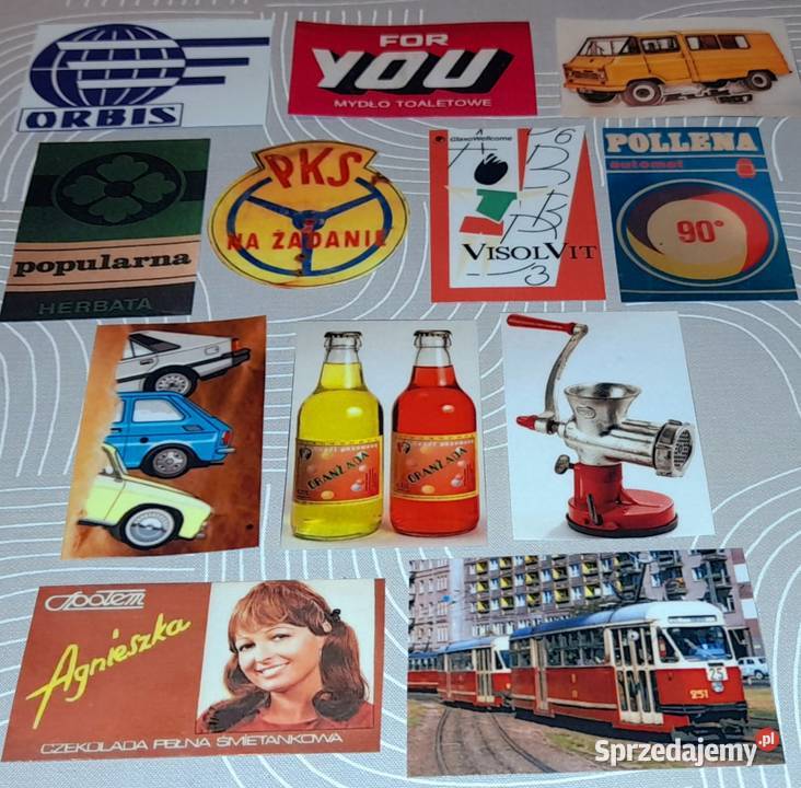 Magnesy na lodówkę PRL 5x7 5zl sztuka Warszawa sprzedam