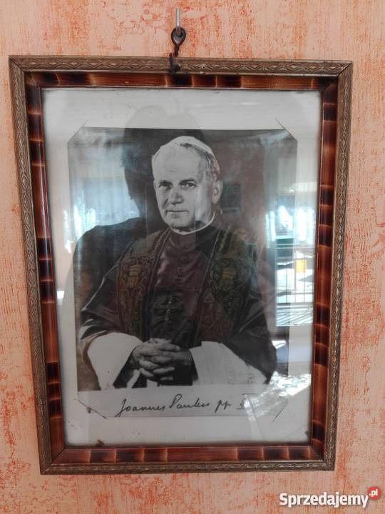 Obrazek Jan Paweł II Czarne sprzedam