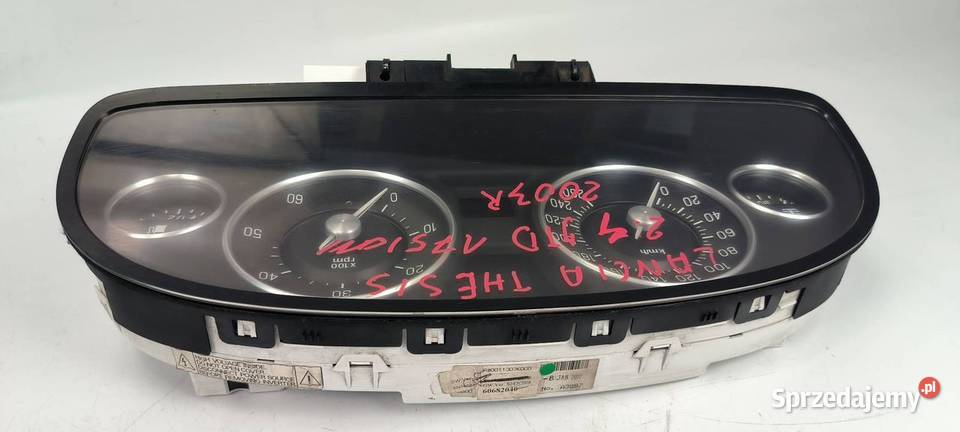 LICZNIK ZEGAR LANCIA THESIS 60682040 osobowe kujawsko-pomorskie Lipno