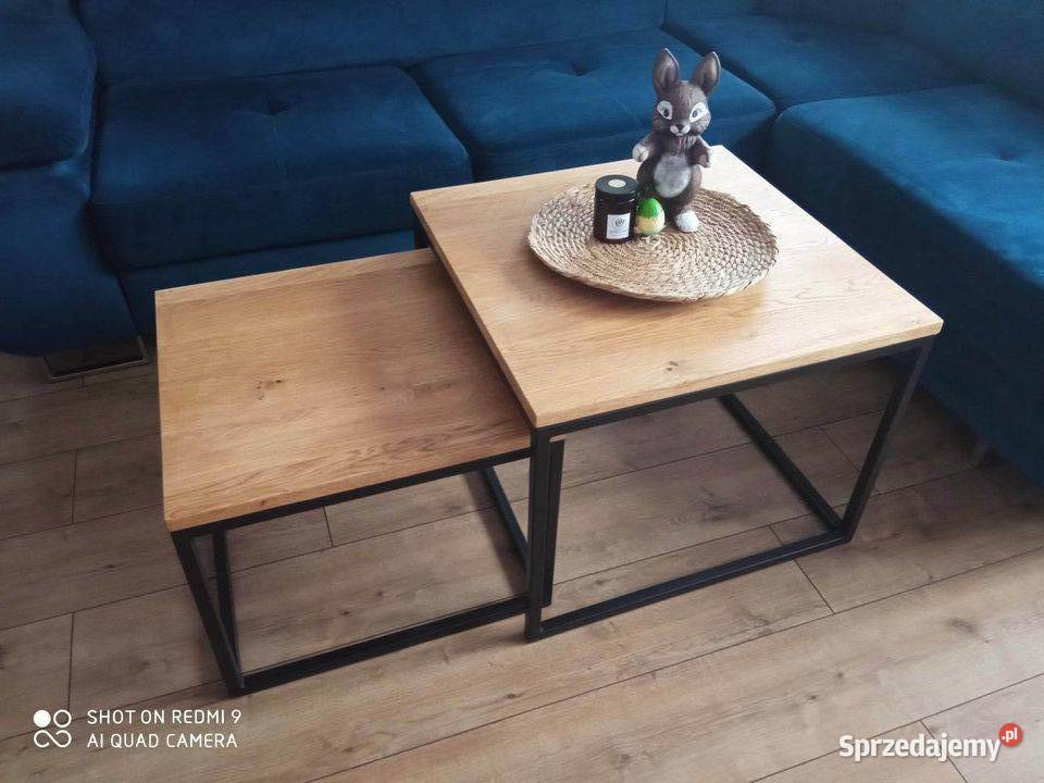 Stoliki dębowe 2w1 Stoliki kawowe i ławy wielkopolskie Pępowo