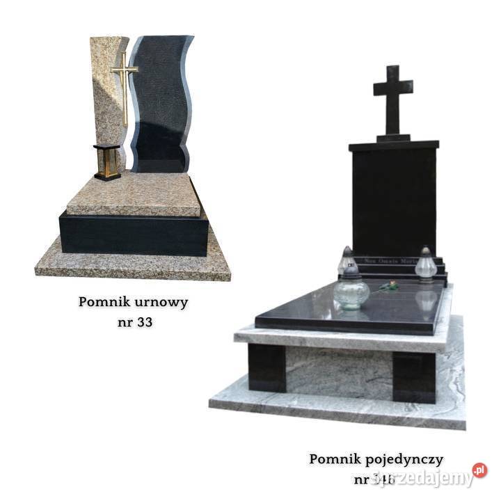 ceny na pomniki nagrobki pojedyncze i urnowe Warszawa