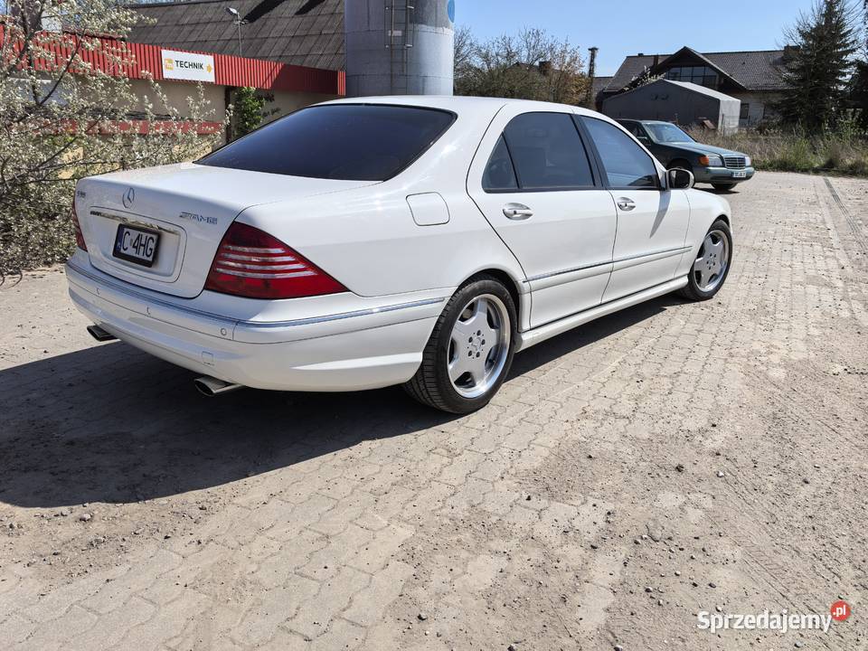 Mercedes w 220 55AMG Klasa S Papowo Toruńskie