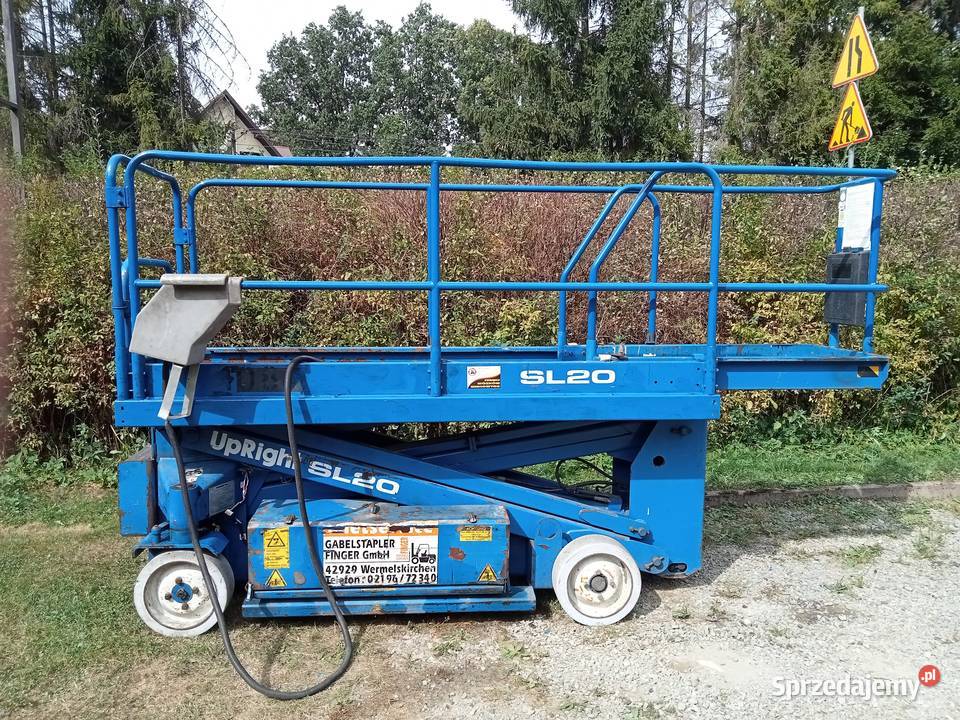 Zwyzka podest ruchomy UpRight Sl 20 tak Limanowa