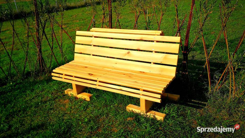 Ławka drewniana ławka ogrodowa Radków sprzedam