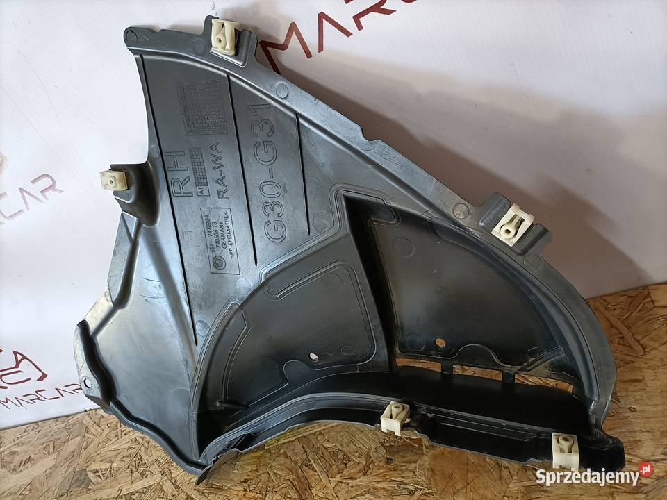 BMW 5 G30 G31 OSŁONA TRÓJKĄT NADKOLA PRAWY PRZÓD Pleszew