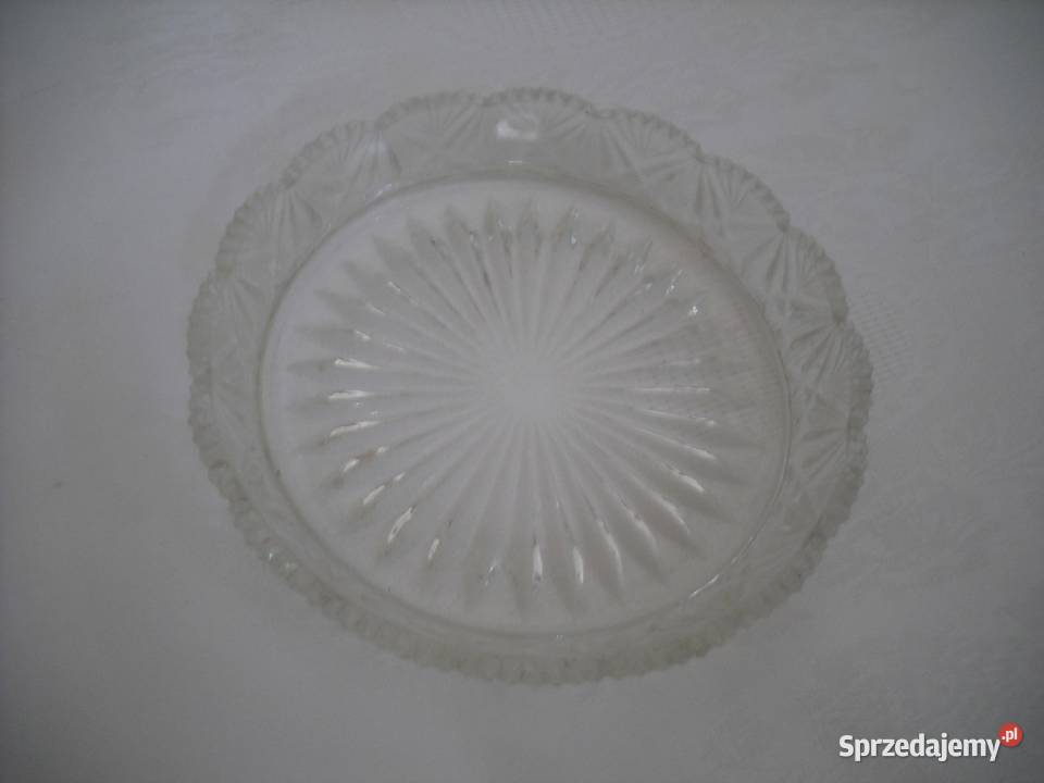 Szklane ozdobne podstawkitalerzyki przezroczysty mazowieckie Warszawa