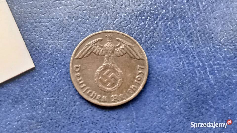 Stare monety 1 pfannig 1937 A NIemcy Lesko sprzedam
