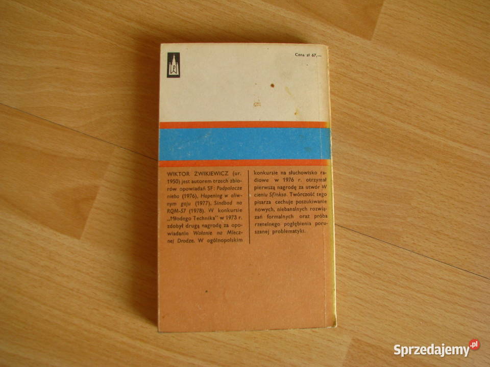 Wiktor Żwikiewicz Druga jesień Proza i poezja Brzegi sprzedam