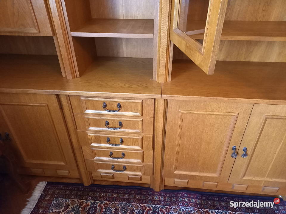 Bibliotekaregał kolor jasny dąb szafka 40cm Warszawa