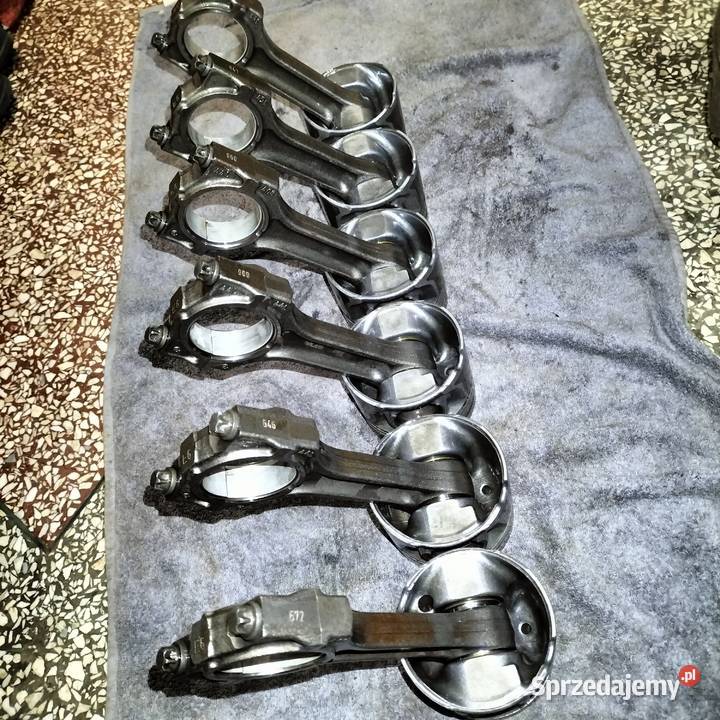 Tłoki BMW E46 E60 530D E65 E66 730D X3 E83 30D Poręba