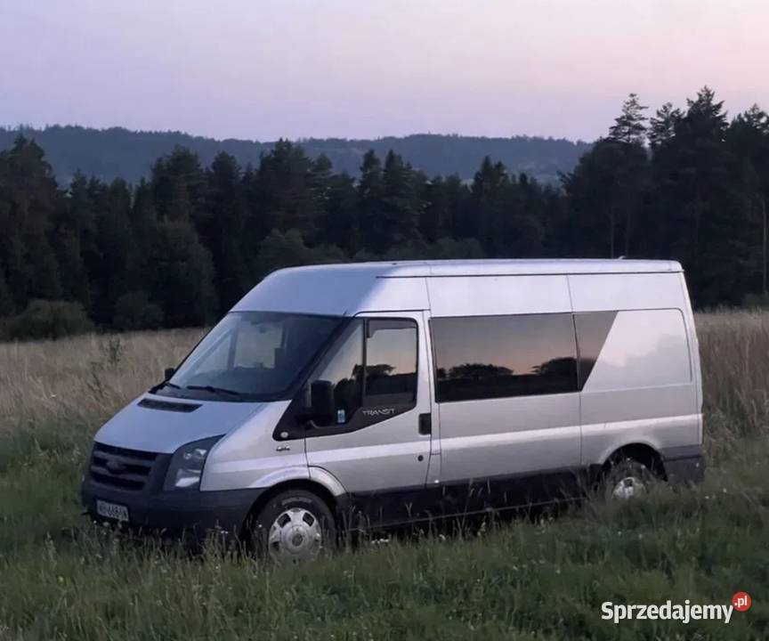 Kamper 4x4 biuro z łazienką Transit MK7 euroline Rok produkcji 2009 łódzkie Łódź
