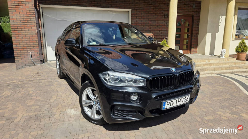 BMW X6 X6 XDRIVE 40D M PAKIET Salon Polska stan Aleksandrów Łódzki sprzedam