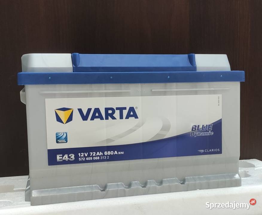 bidden vijandigheid Concreet Akumulator VARTA Blue Dynamic E43 72Ah 680A EN Chełm - Sprzedajemy.pl