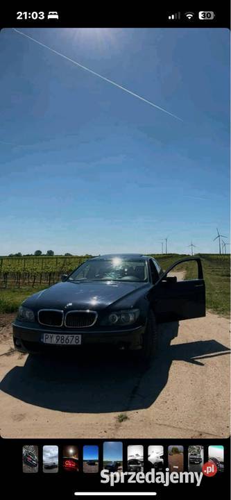 Sprzedam BMW e65 polift 745d 400hp klimatyzacja sprzedam