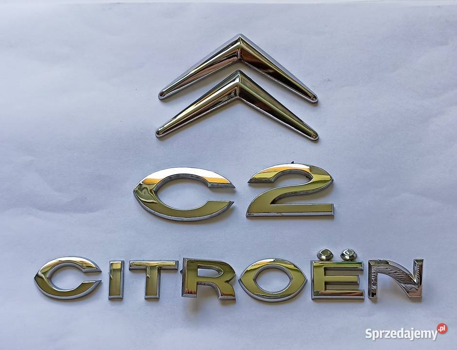 Napis emblemat Citroen C2 0305r Lipno sprzedam