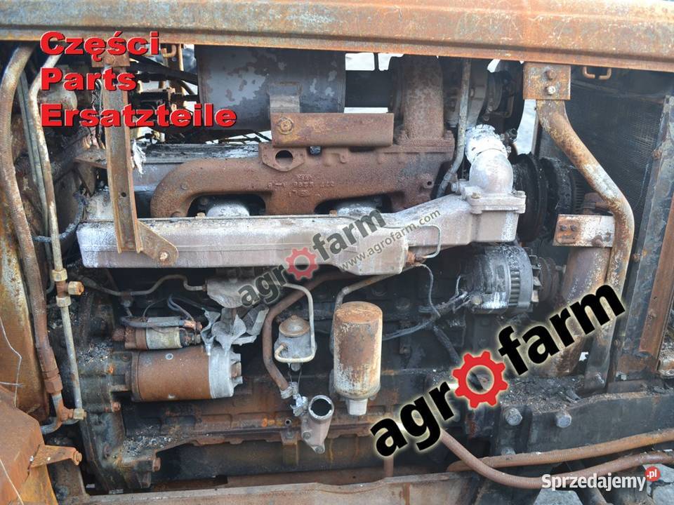 Massey Ferguson 3120 części skrzynia biegów oś Byków
