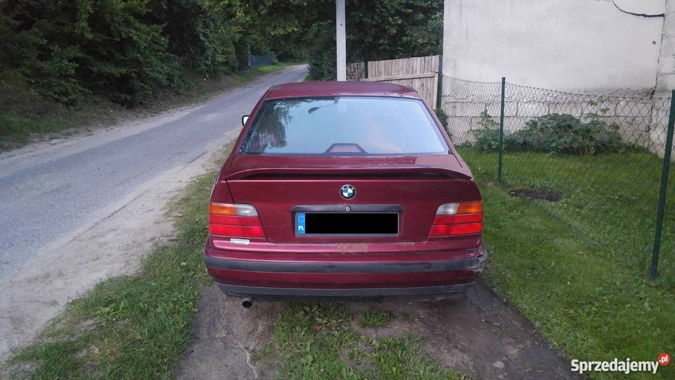 BMW E36 Uszkodzone uszkodzony Ostrzyce sprzedam