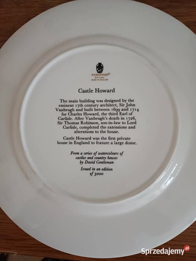 Talerz kolekcjonerski Wedgwood 27