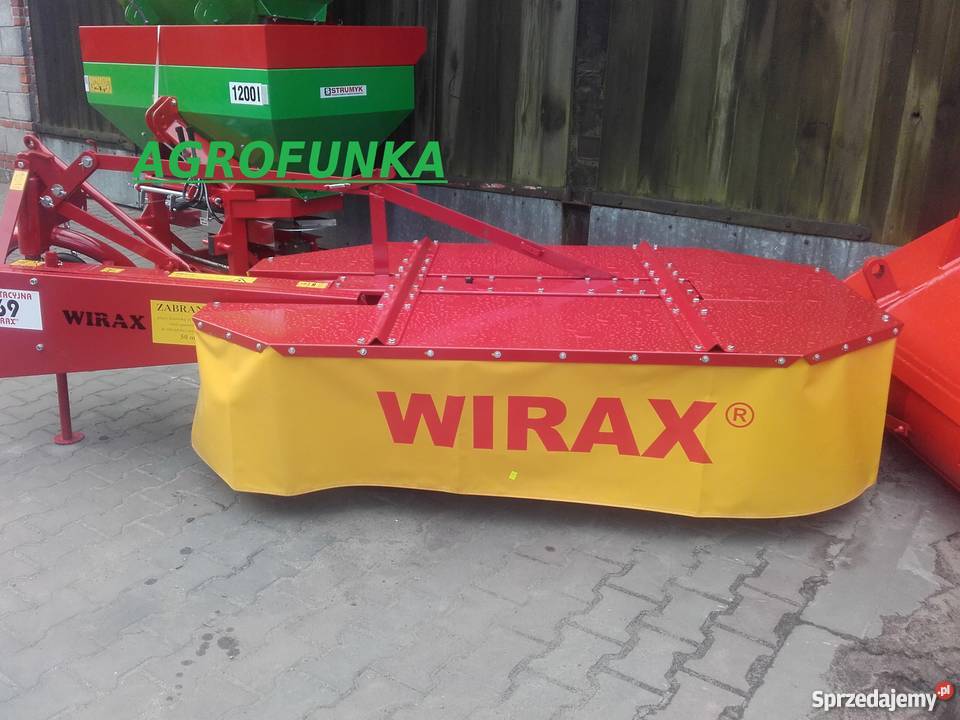 Kosiarka rotacyjna bębnowa 165m WIRAX Mrągowo