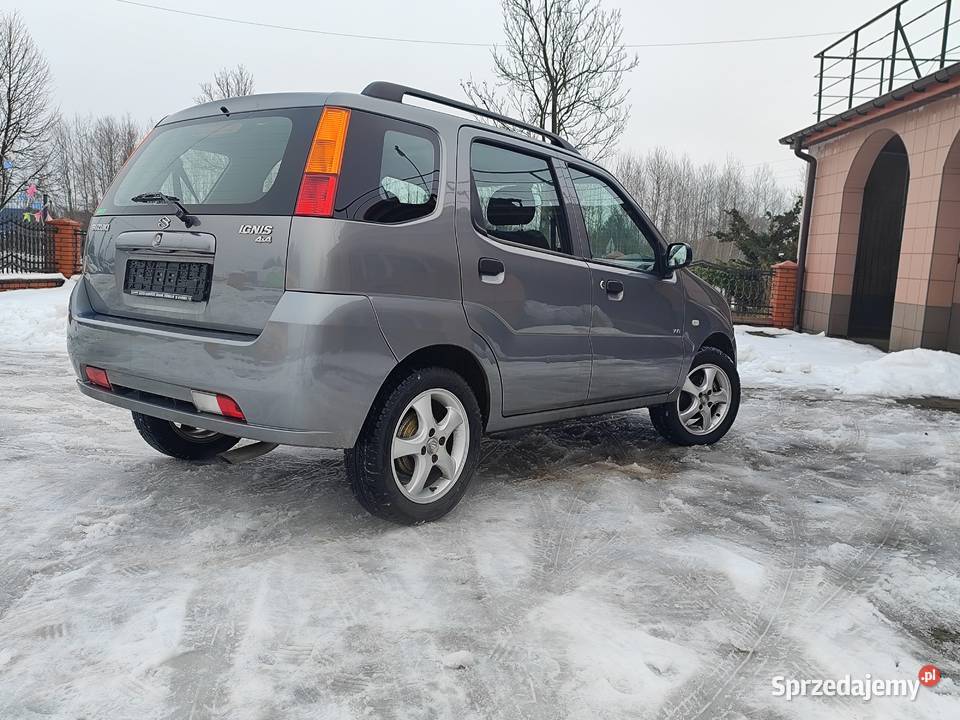 Suzuki Ignis 4x4 13 Benz z Niemiec Opłacony gniazdo AUX świętokrzyskie Królewiec