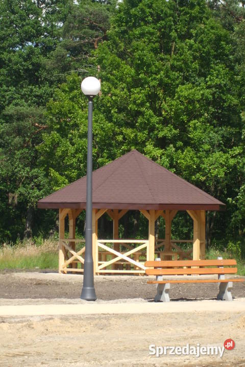 słup ogrodowy parkowy Zamość